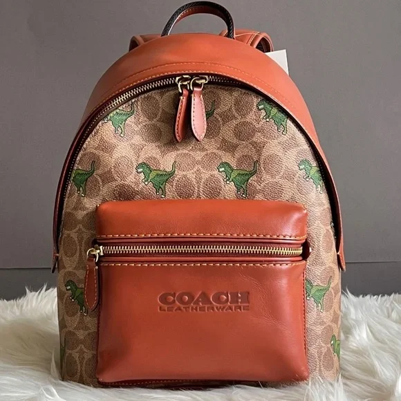 Coach Bags Cf1 Coach Charter Backpack 24 In Signature Canvas